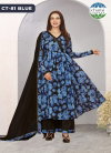 Harini By Chansi Trendz Georgette Top With Bottom Dupatta Wholesale Online